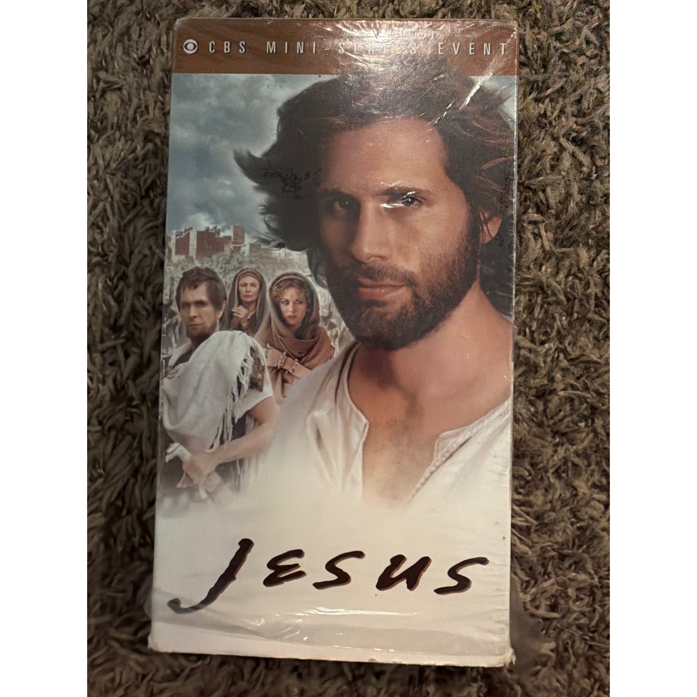 Jesus CBS Mini-Series Event VHS 1999 Jeremy Sisto Debra Messing Gary Oldman Movi